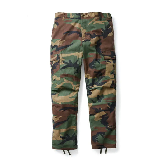 Pantalones cargo No-Comply Rip Stop - Woodland Camo