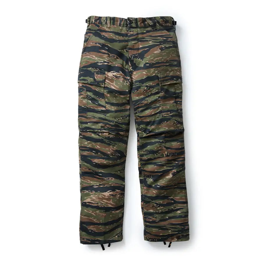 No-Comply Cargo Skate Pants - Tiger Stripe Camo