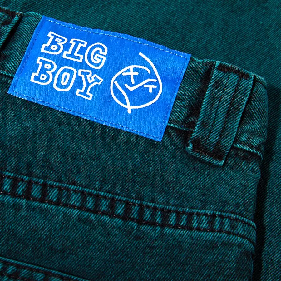 Polar Skate Co. Big Boy Jeans - Teal Black – No Comply Skateshop