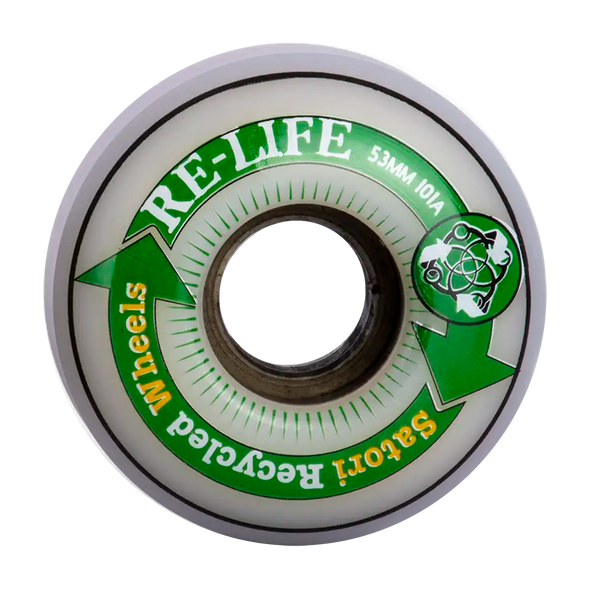 Satori Wheels 53mm Re-Life ruedas de skate recicladas 101a