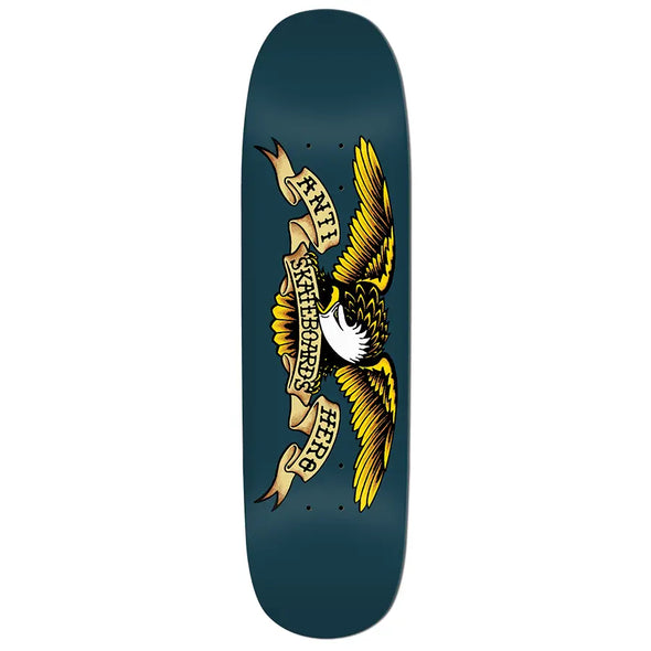 Anti Hero Skateboards Classic Eagle Blue Meanie Tabla 8.75
