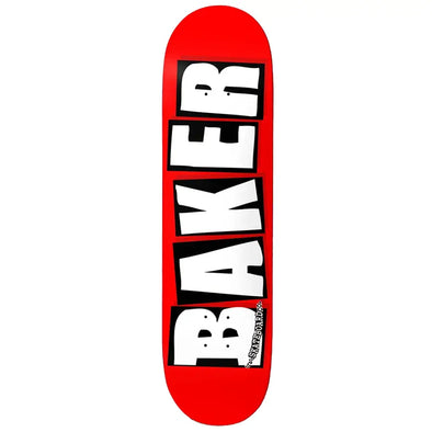 Tabla con logotipo de la marca Baker Skateboards 8.25