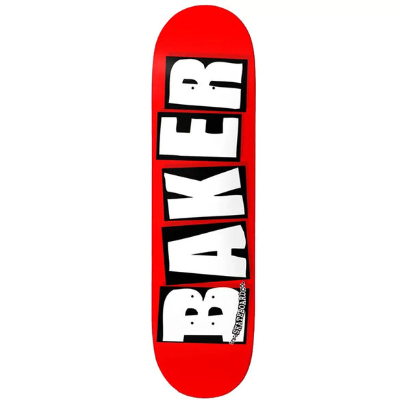 Tabla con logotipo de la marca Baker Skateboards 8.25