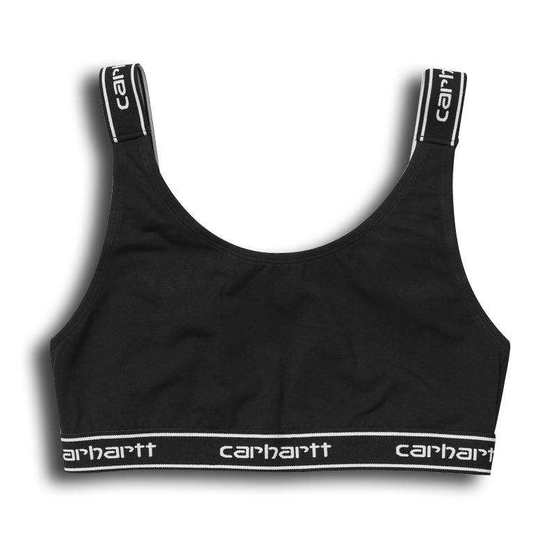 Carhartt WIP Top Script Mujer - Negro