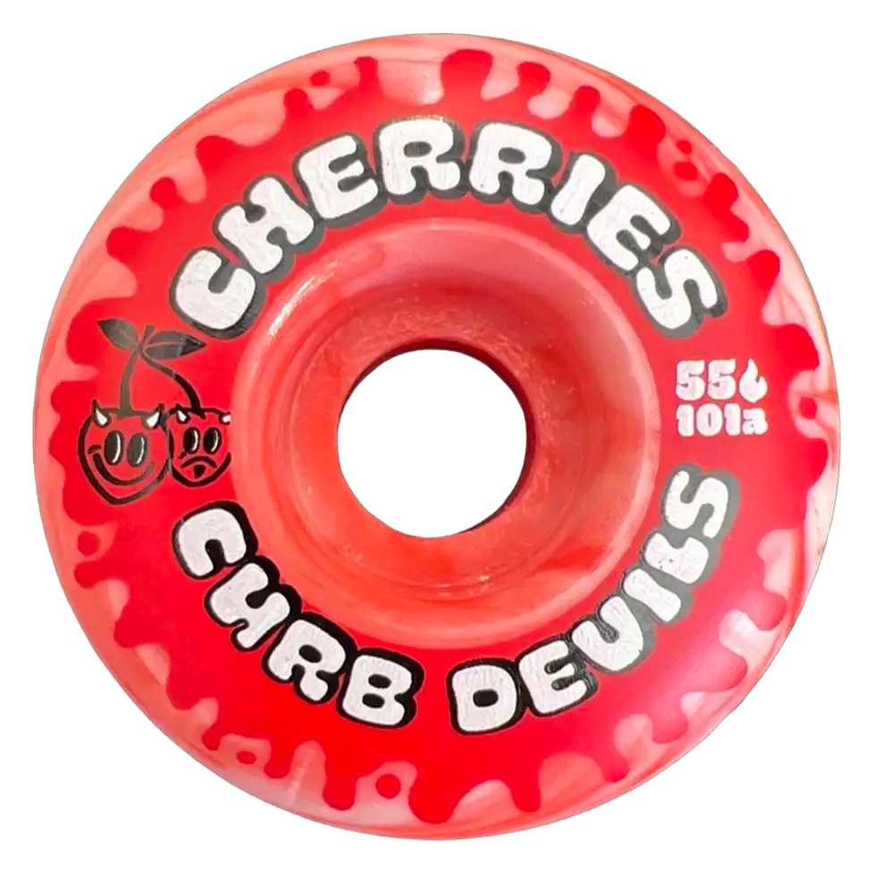 Cherries Wheels Curb Devils 55mm 101a ruedas de skate