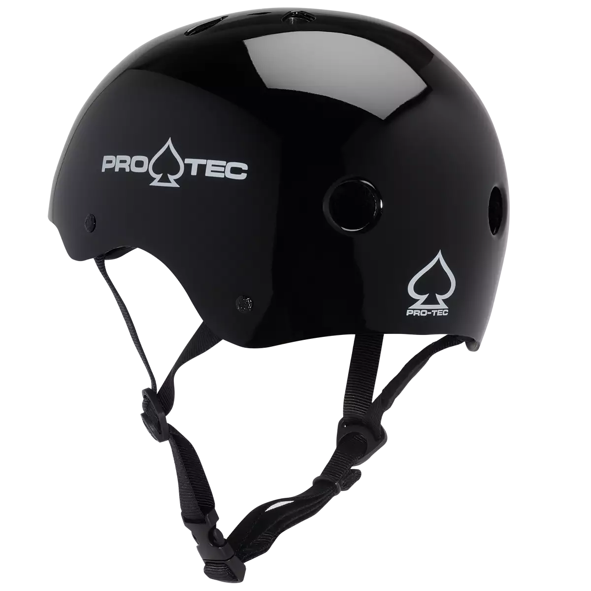 Casco de skate Pro-Tec Classic - Negro brillante