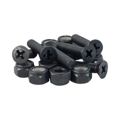 8 pieces of philips head bolts with 8 lock nuts