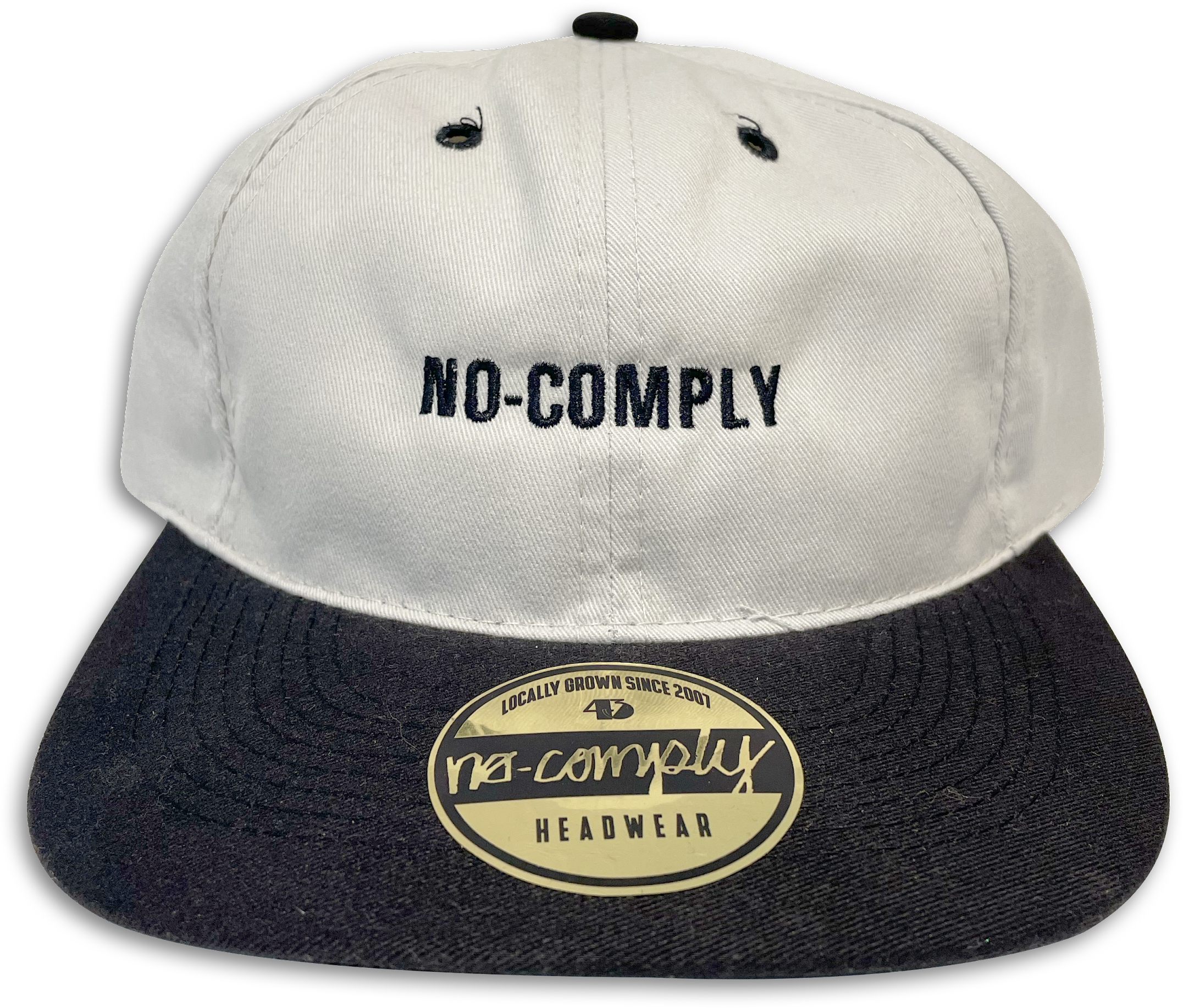 No-Comply 43ers Snapback Hat - Black – No Comply Skateshop