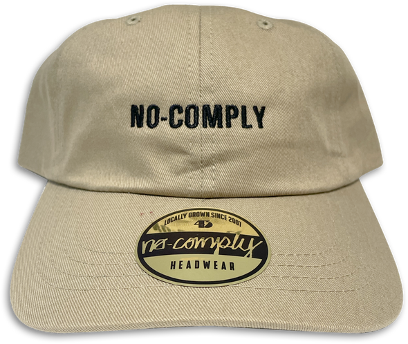 No-Comply Streak Dad Hat - Khaki