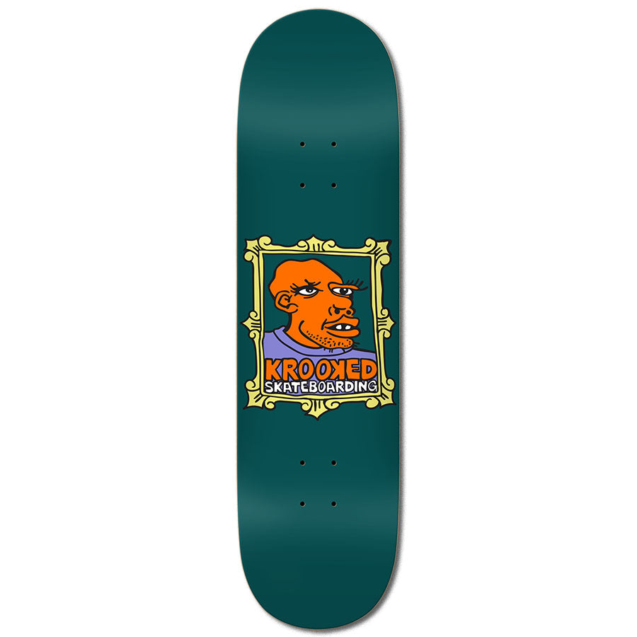 Krooked Skateboards Frame Face Deck 8.12