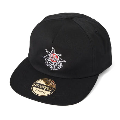 No-Comply The Worm Snapback Hat - Black