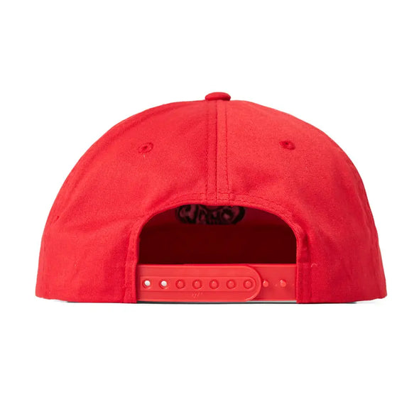 No-Comply The Worm Snapback - Red