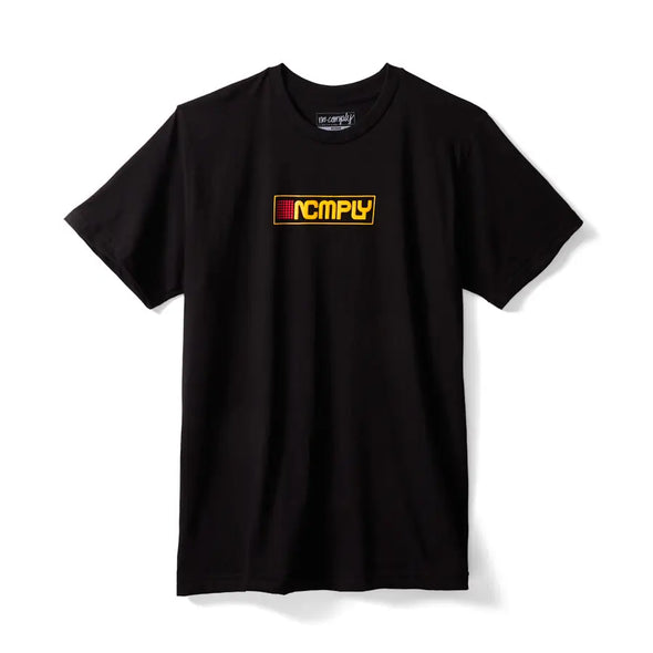 No-Comply AM/FM Tee Shirt - Black