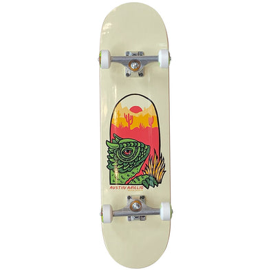 Roger Skate Co. Austin Amelio Sunset Complete Skateboard 8.5
