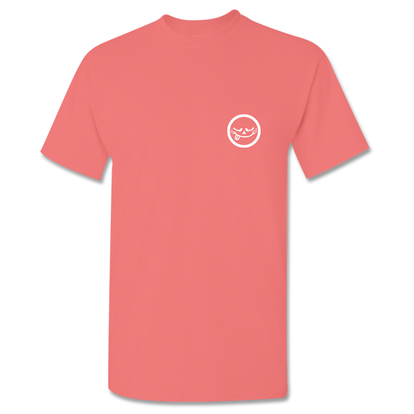 Roger Skate Co. Scorched Tee Shirt - Coral