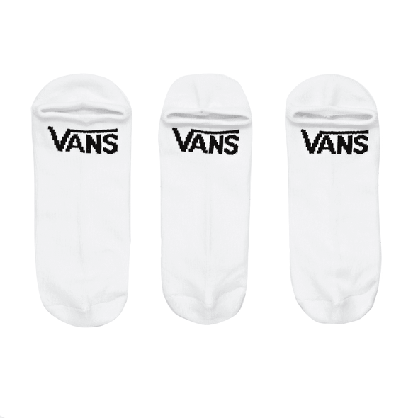 Vans Mens Classic Kick Three Pack Socks White (9-13)