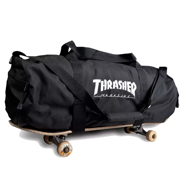 Thrasher Magazine Logo Duffel Bag - Black