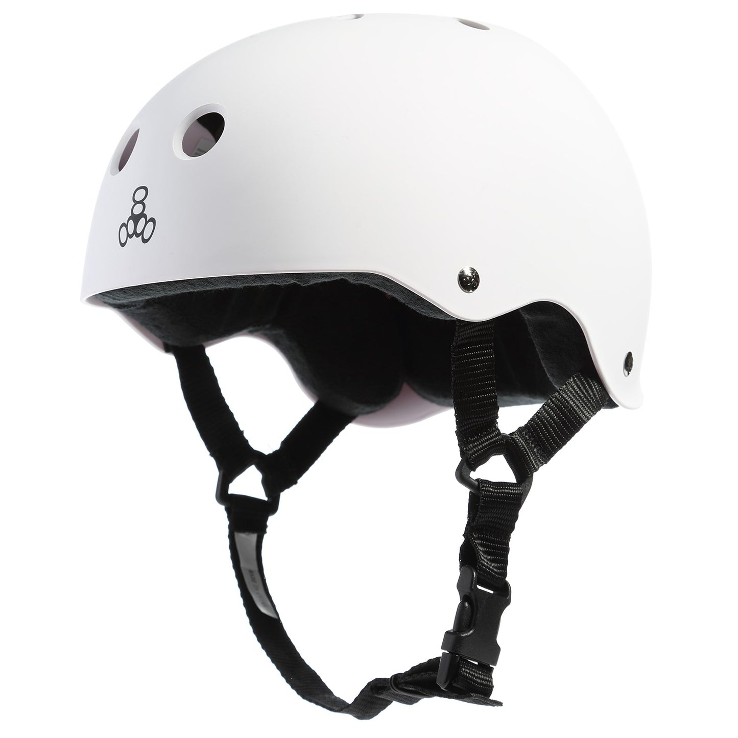 Casco Skate Triple 8 Goma - Blanco