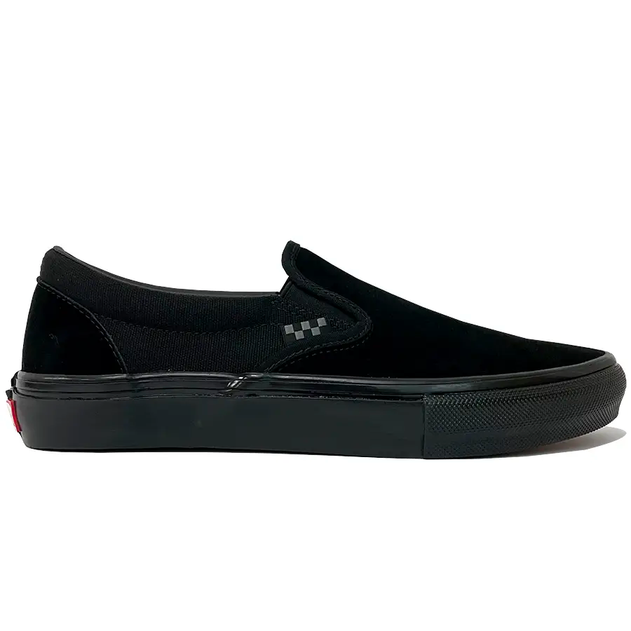 Vans slip on pro black shop gum