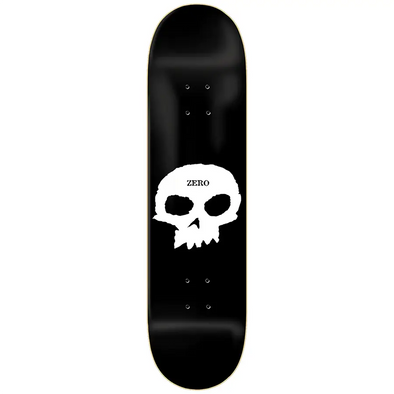 Zero Skateboards Single Skull Deck 8.0